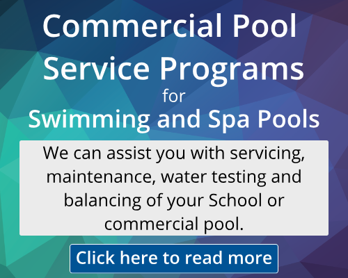 commercial pool service program poolside Marsden Cove